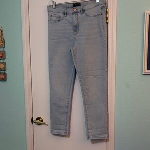 Nanette Lepore crop skinny jeans